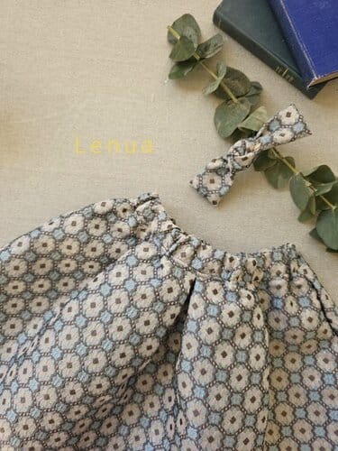 Lenua - Korean Children Fashion - #kidsshorts - Manu Jacquard Skirt - 3