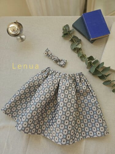 Lenua - Korean Children Fashion - #kidzfashiontrend - Manu Jacquard Skirt - 5