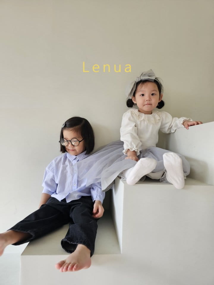 Lenua - Korean Children Fashion - #littlefashionista - All Day Denim Pants - 9