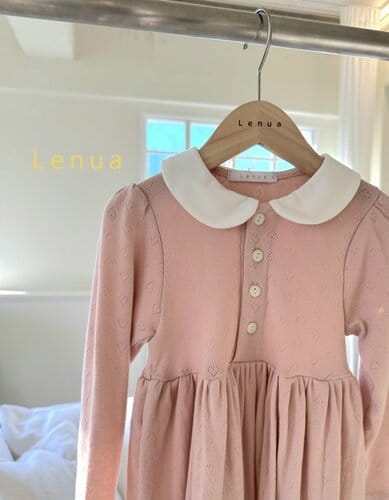Lenua - Korean Children Fashion - #magicofchildhood - Heart One-Piece - 5