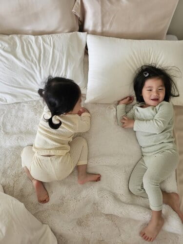 Lenua - Korean Children Fashion - #toddlerclothing - Dia Top Bottom Set - 5