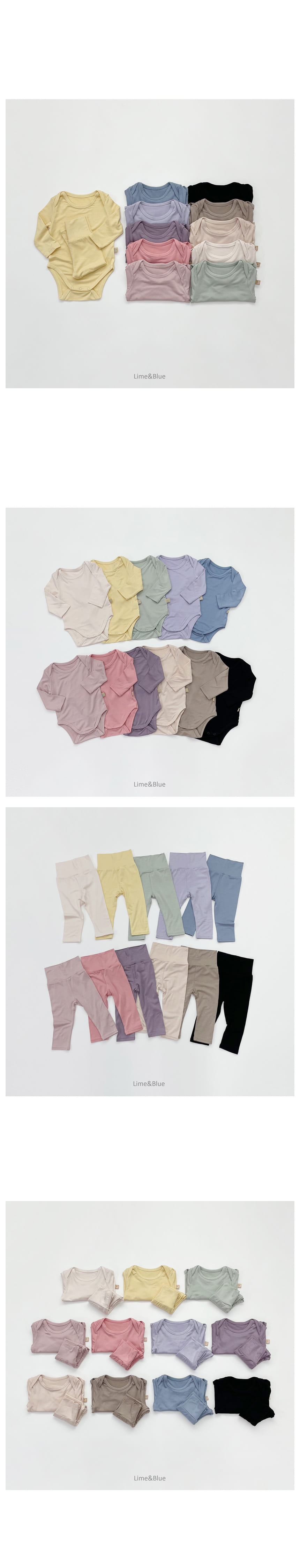 Lime & Blue - Korean Baby Fashion - #onlinebabyboutique - New Heattex Body Suit
