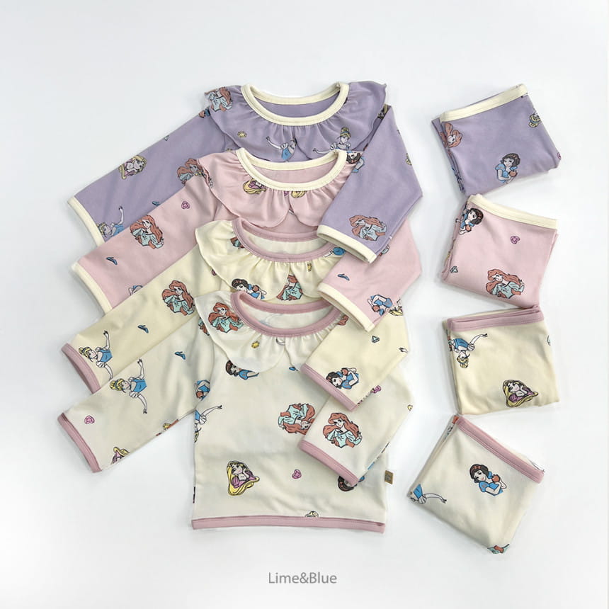 Lime & Blue - Korean Children Fashion - #Kfashion4kids - Princess Easy Wear - 2