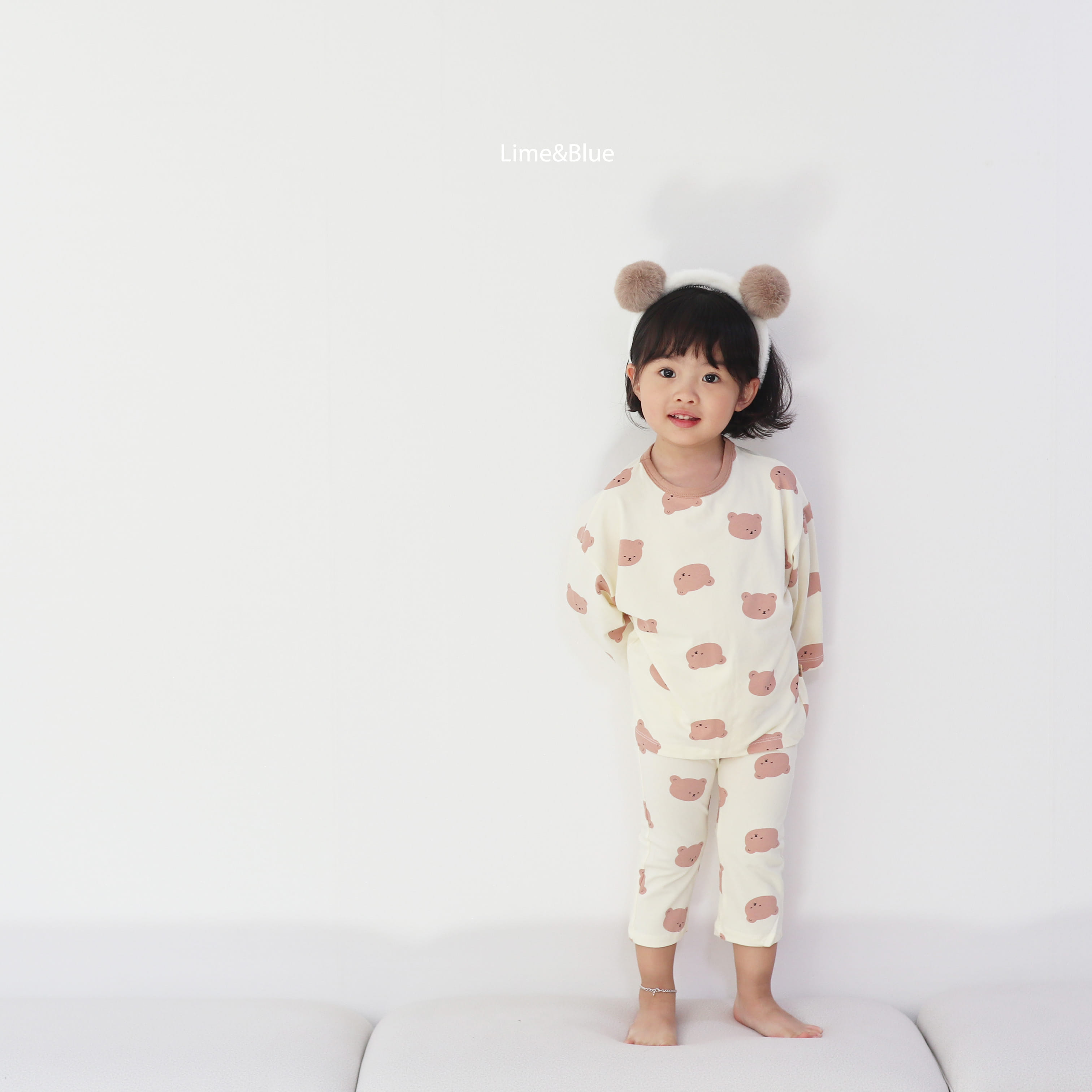 Lime & Blue - Korean Children Fashion - #childrensboutique - Bear Easy Wear - 7