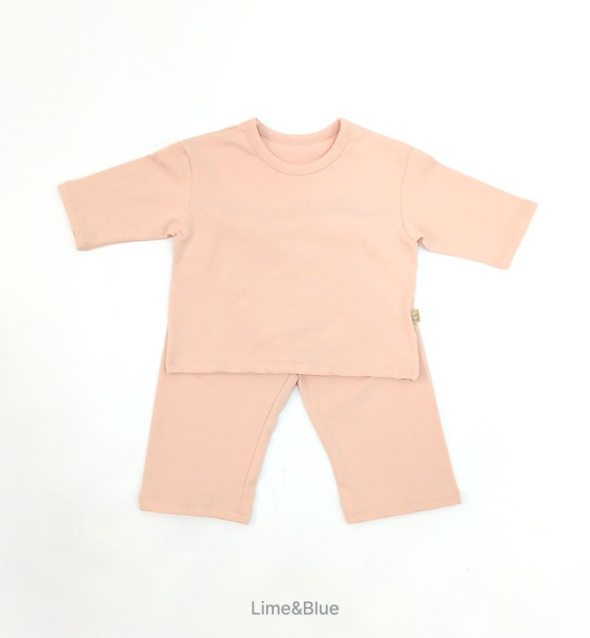 Lime & Blue - Korean Children Fashion - #childrensboutique - Creamy Easy Wear - 11