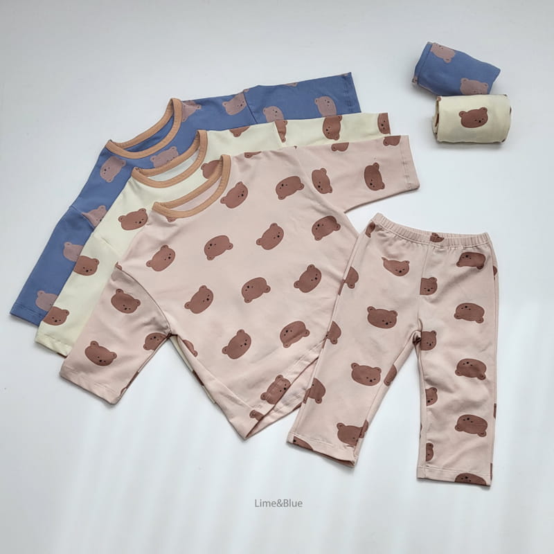 Lime & Blue - Korean Children Fashion - #discoveringself - Bear Easy Wear - 9
