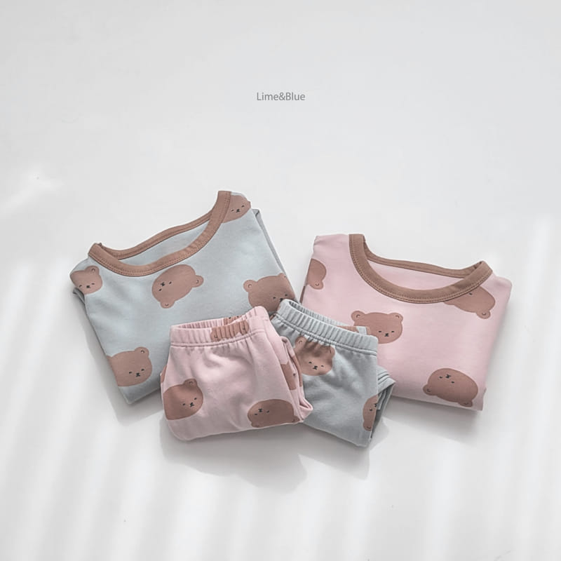 Lime & Blue - Korean Children Fashion - #fashionkids - Bear Easy Wear - 10