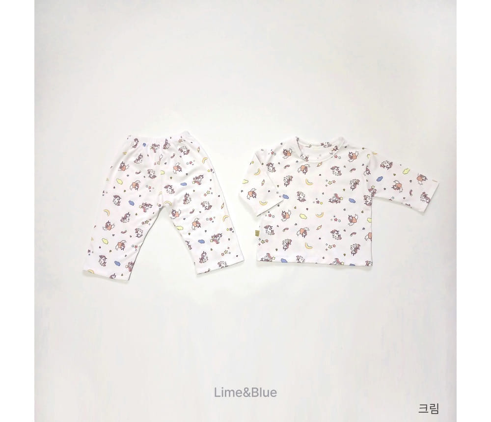 Lime & Blue - Korean Children Fashion - #kidsstore - One Pick Uni Easy Wear - 6