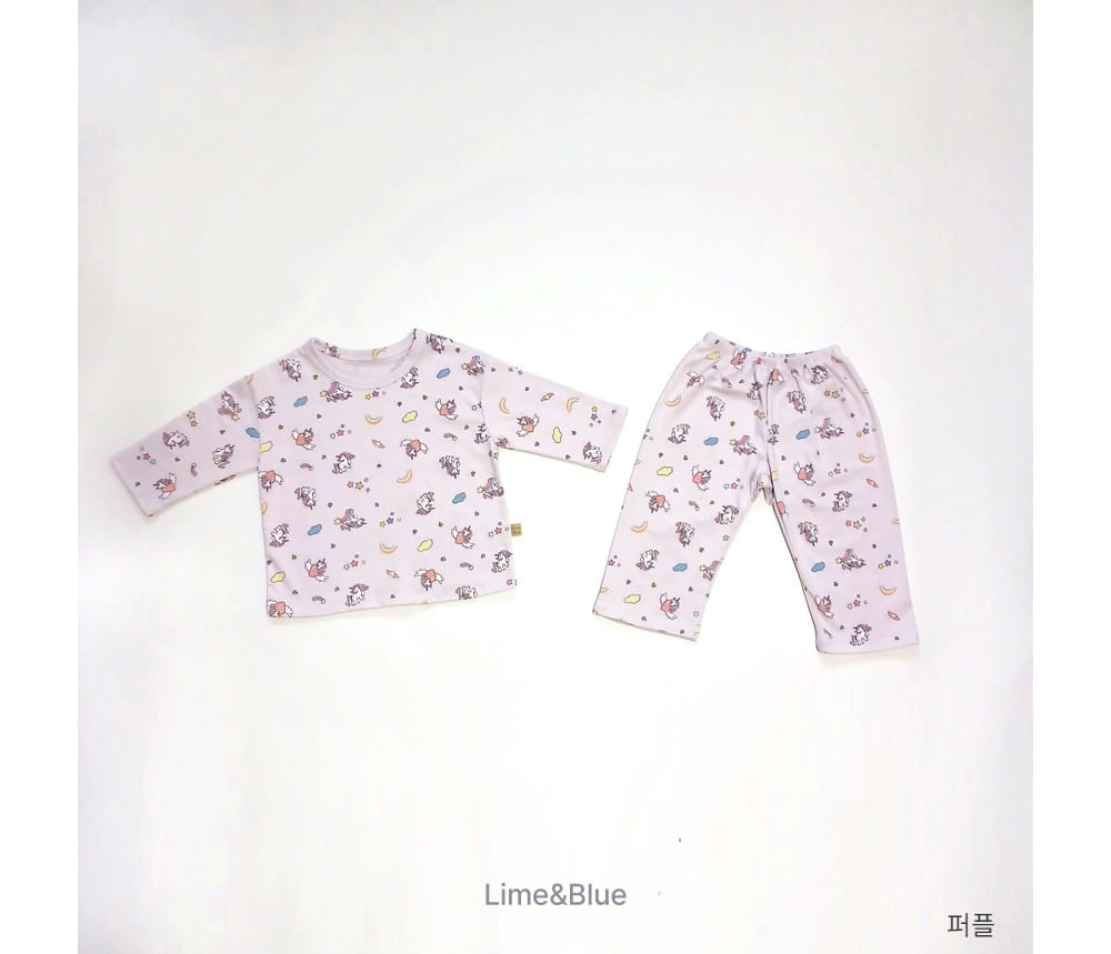 Lime & Blue - Korean Children Fashion - #littlefashionista - One Pick Uni Easy Wear - 9