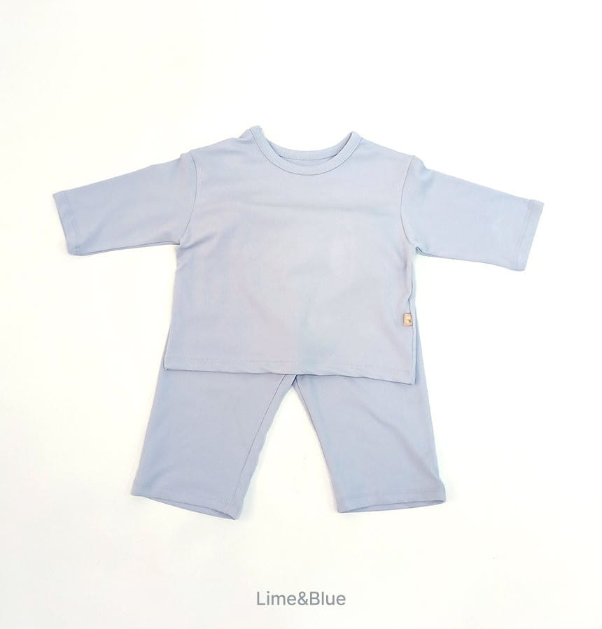 Lime & Blue - Korean Children Fashion - #minifashionista - Creamy Easy Wear - 7