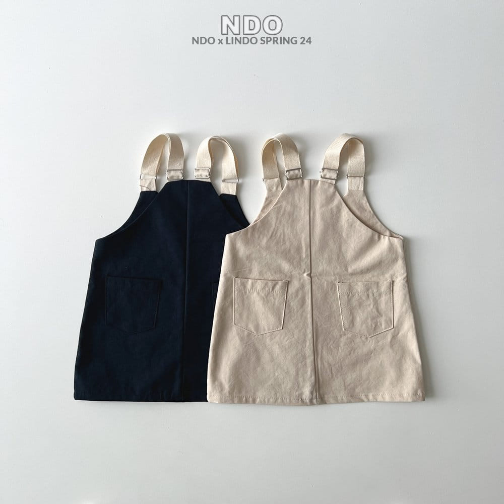 Lindo - Korean Children Fashion - #kidzfashiontrend - Mood Dungarees One-Piece - 4