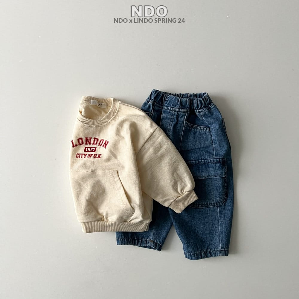 Lindo - Korean Children Fashion - #prettylittlegirls - Geonbbang Denim Pants - 4