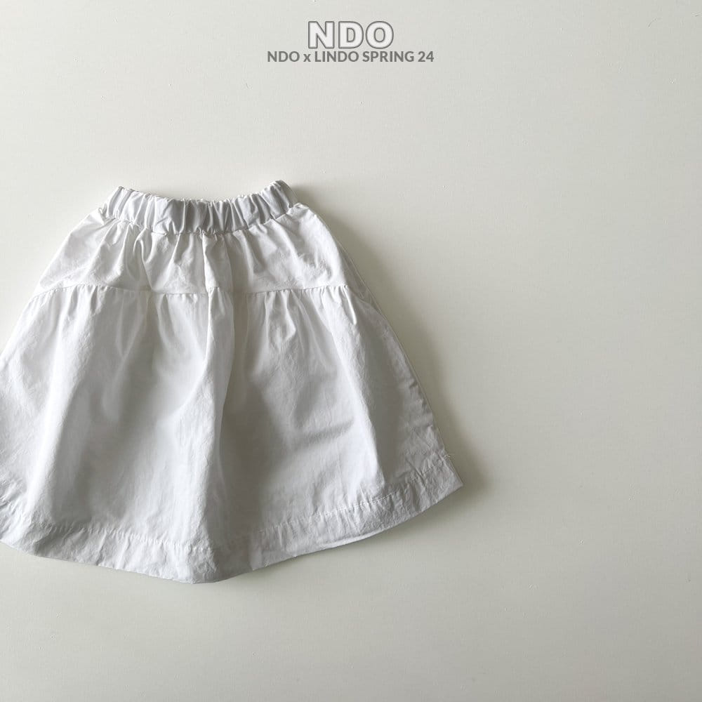 Lindo - Korean Children Fashion - #childofig - Shirring Skirt - 4