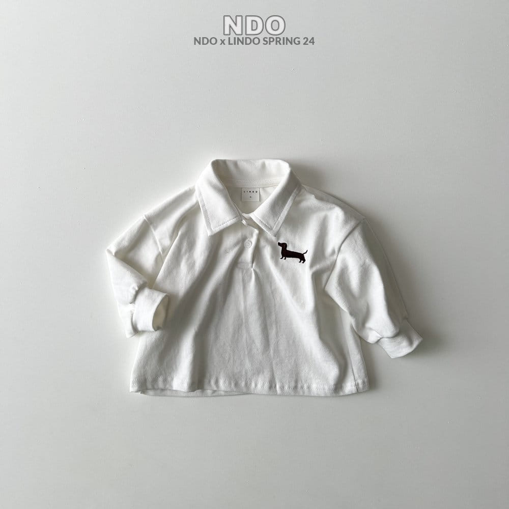 Lindo - Korean Children Fashion - #childrensboutique - Dax Colloar Tee - 2