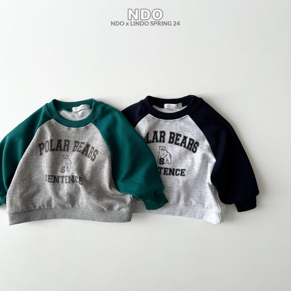 Lindo - Korean Children Fashion - #discoveringself - Polar Color Sweatshirt - 4