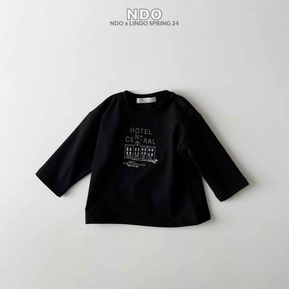 Lindo - Korean Children Fashion - #kidsshorts - Hotel Tee - 4