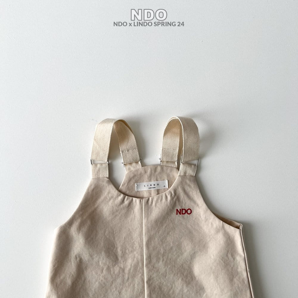 Lindo - Korean Children Fashion - #littlefashionista - Mood Dungarees One-Piece - 5