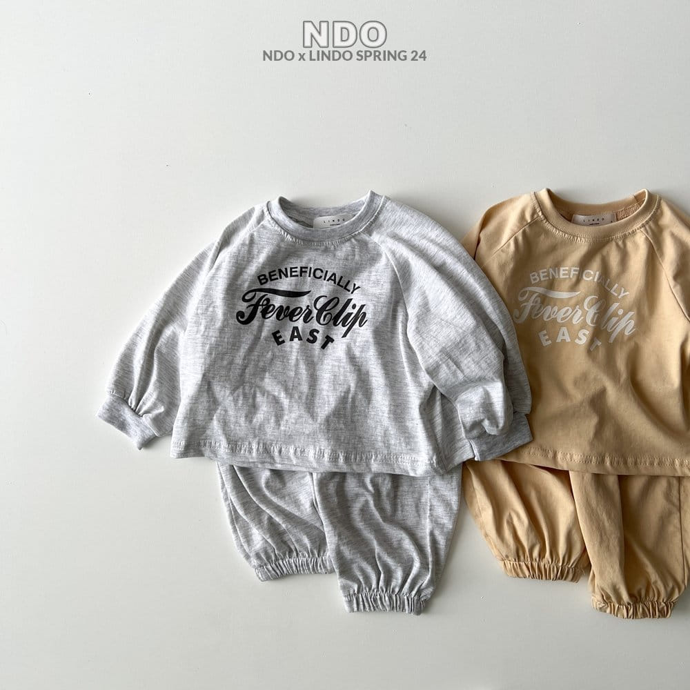 Lindo - Korean Children Fashion - #littlefashionista - Single Top Bottom Set - 2