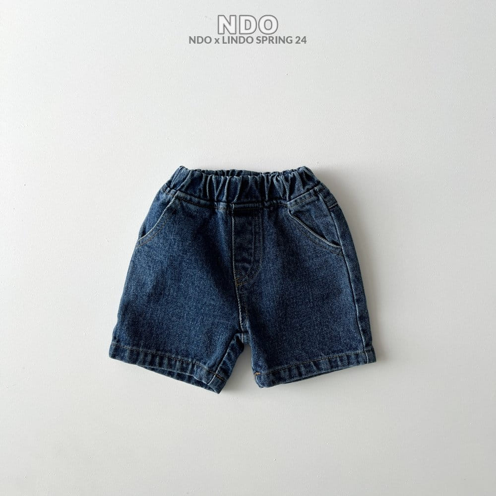 Lindo - Korean Children Fashion - #minifashionista - Denim Shorts  - 6