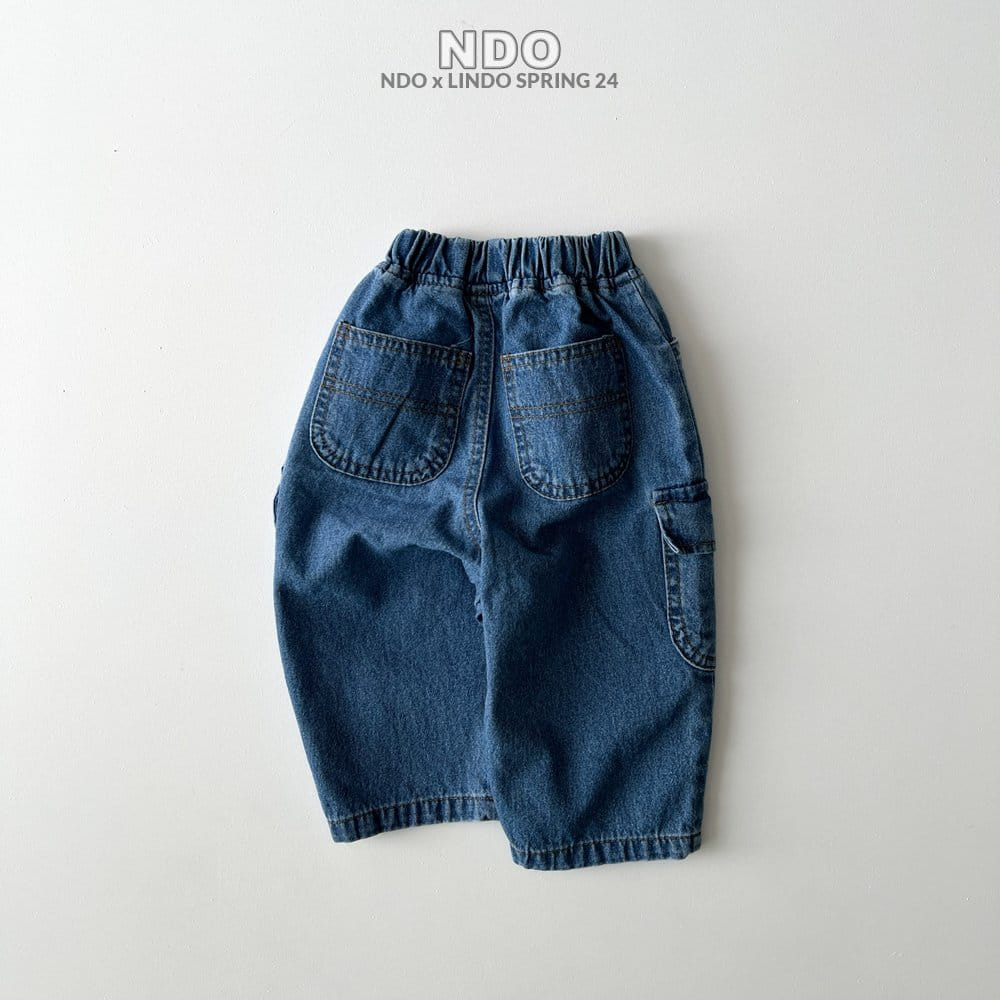 Lindo - Korean Children Fashion - #prettylittlegirls - Geonbbang Denim Pants - 3