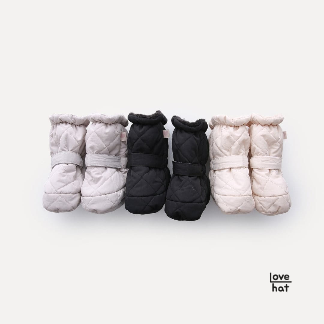 Love Hat - Korean Baby Fashion - #babyboutique - Bebe Snow Foot Warmer  - 3