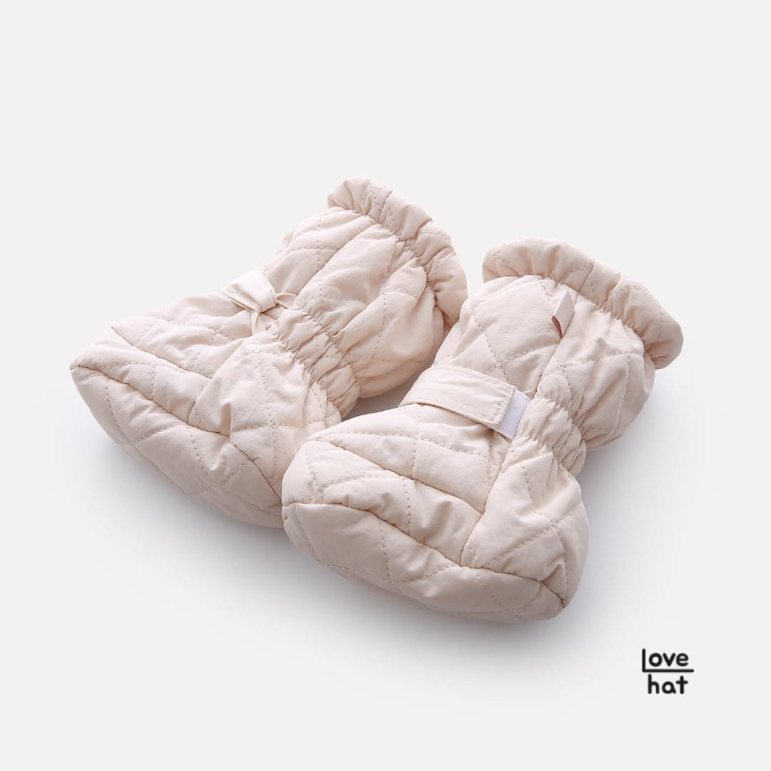 Love Hat - Korean Baby Fashion - #babyfashion - Bebe Snow Foot Warmer  - 6