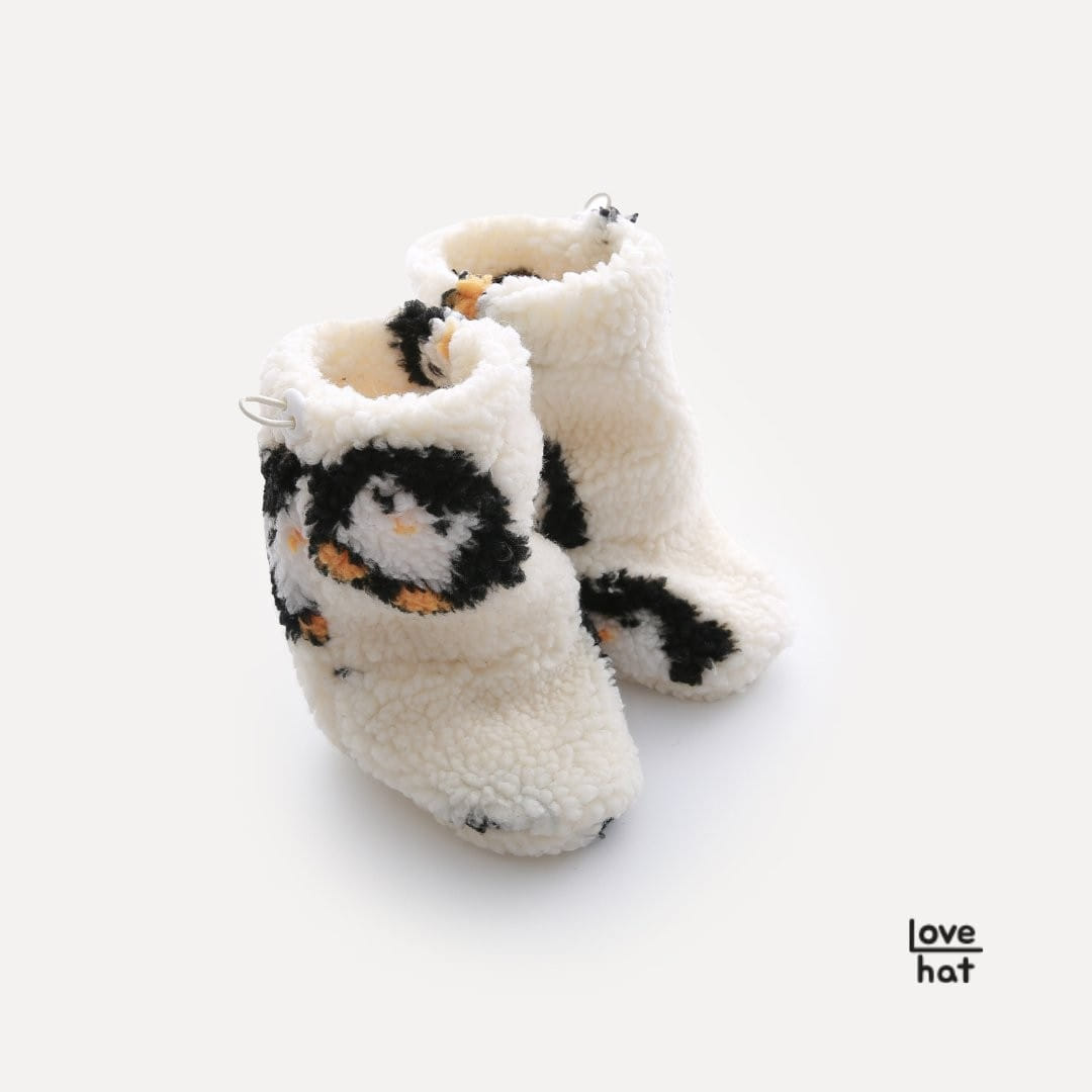 Love Hat - Korean Baby Fashion - #babyclothing - Bebe Penguin Foot Warmer - 4