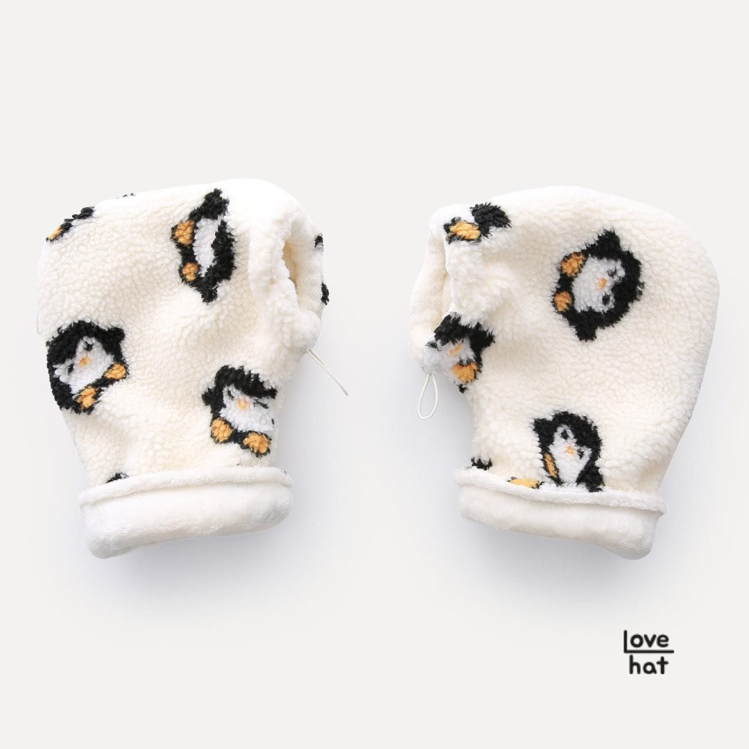 Love Hat - Korean Baby Fashion - #babyfever - Penguin Kick Board Gloves - 3