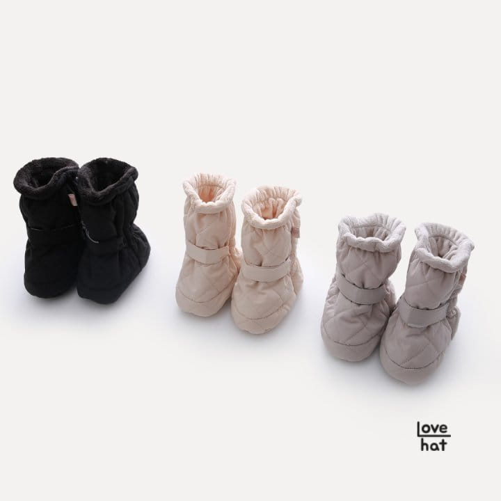 Love Hat - Korean Baby Fashion - #onlinebabyshop - Bebe Snow Foot Warmer 
