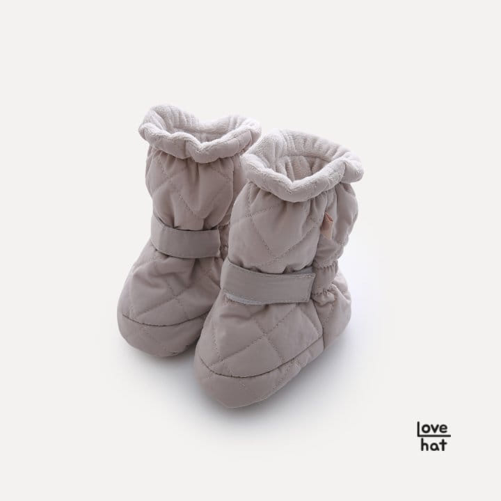 Love Hat - Korean Baby Fashion - #smilingbaby - Bebe Snow Foot Warmer  - 2
