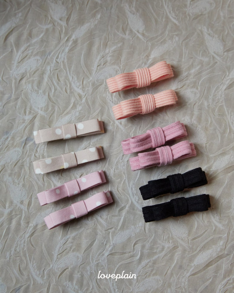Loveplain - Korean Children Fashion - #designkidswear - Petite Ribbon Pin Set