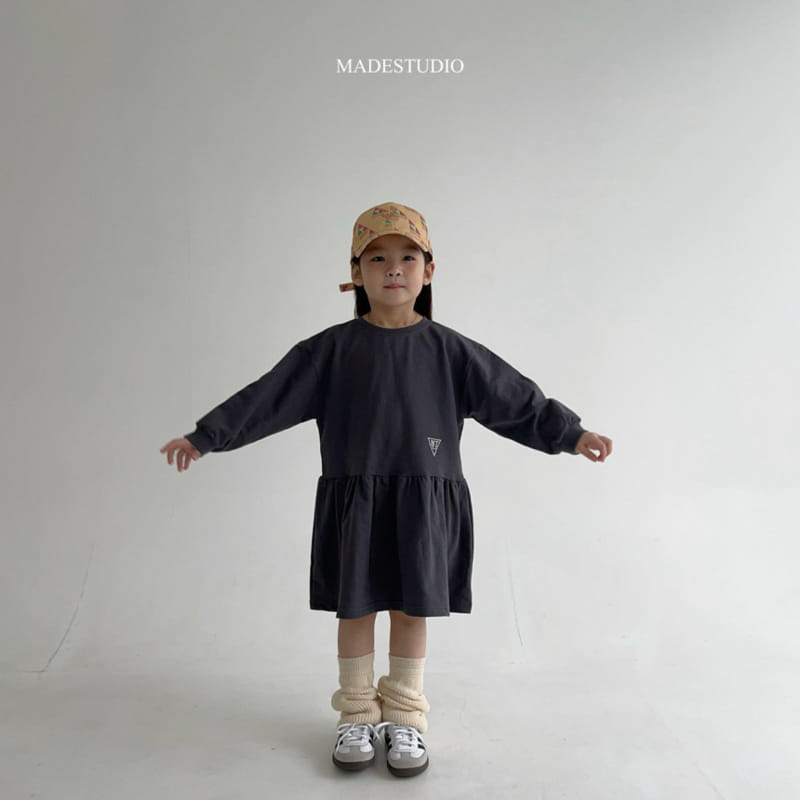 Made Studio - Korean Children Fashion - #Kfashion4kids - Shirring One-Piece - 9