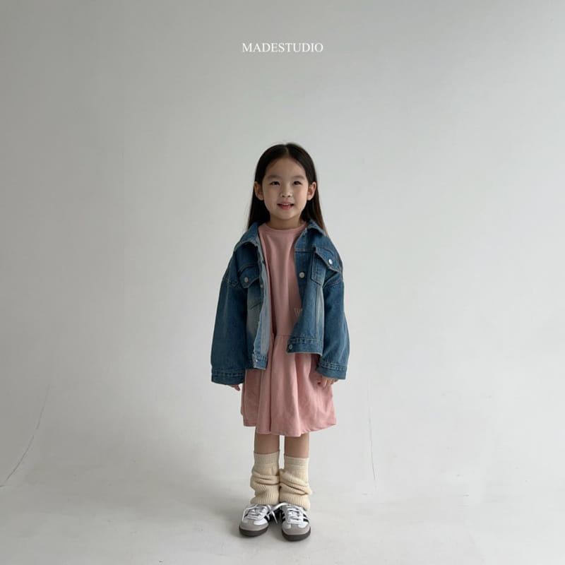 Made Studio - Korean Children Fashion - #designkidswear - Shirring One-Piece - 4