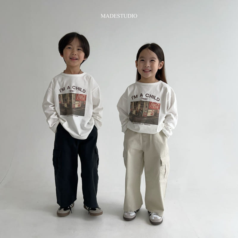Made Studio - Korean Children Fashion - #discoveringself - Cargo Pants - 2