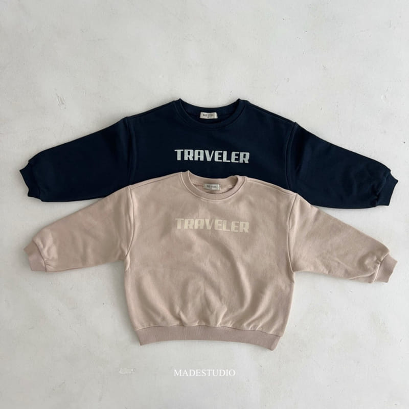Made Studio - Korean Children Fashion - #discoveringself - Travel Sweatshirt