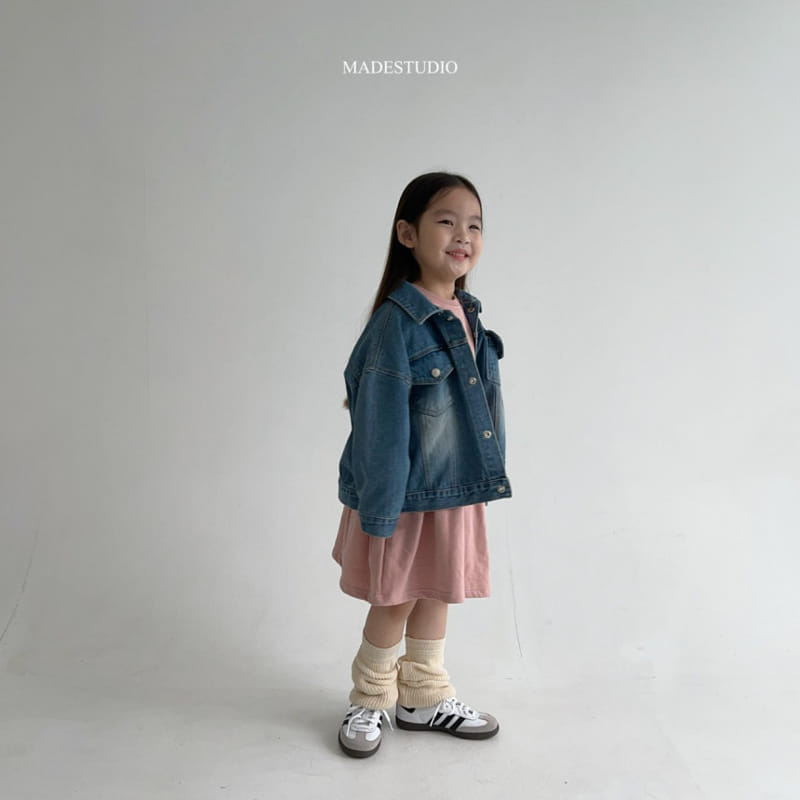 Made Studio - Korean Children Fashion - #kidsshorts - Shirring One-Piece - 6