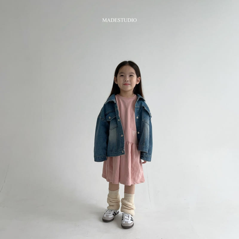 Made Studio - Korean Children Fashion - #kidsstore - Shirring One-Piece - 7