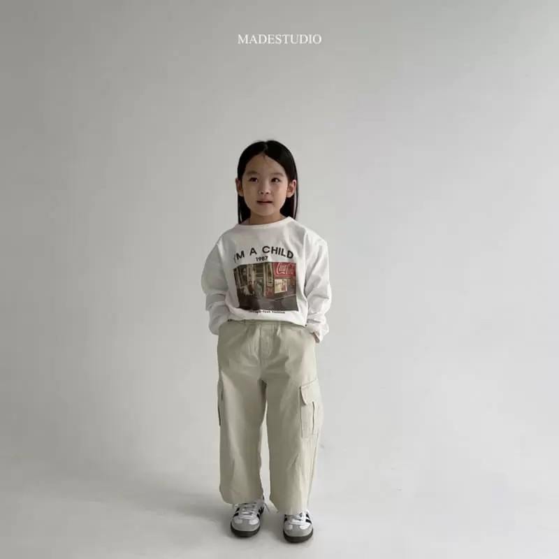 Made Studio - Korean Children Fashion - #kidsstore - Cargo Pants - 5