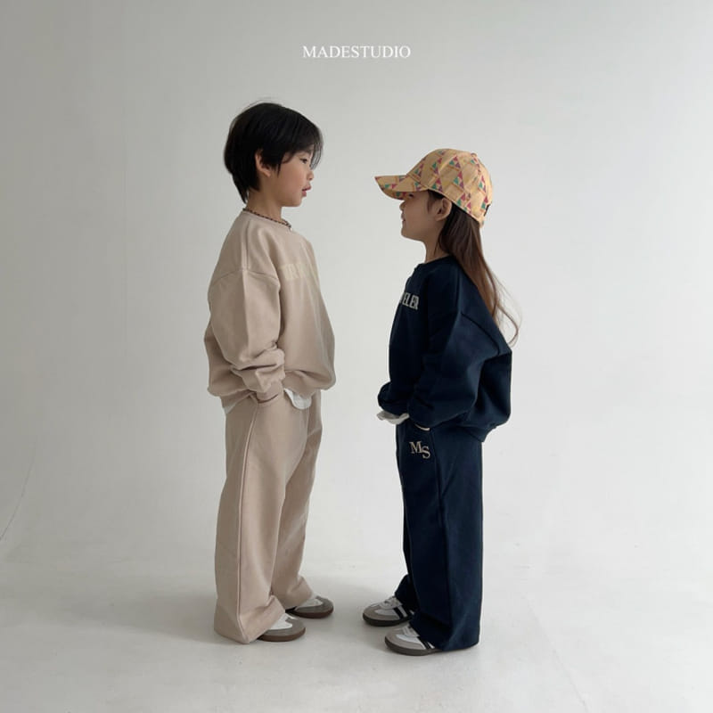 Made Studio - Korean Children Fashion - #kidsshorts - Travel Sweatshirt - 4