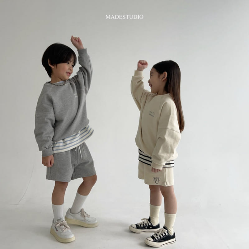 Made Studio - Korean Children Fashion - #magicofchildhood - Stitch Sweatshirt - 7