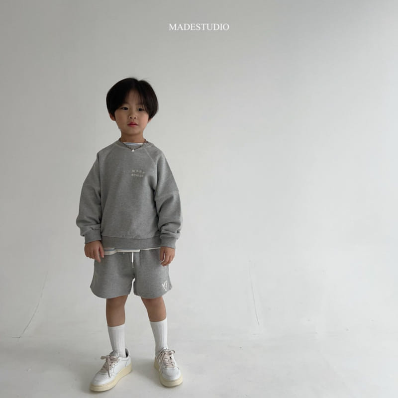 Made Studio - Korean Children Fashion - #minifashionista - Stitch Sweatshirt - 8