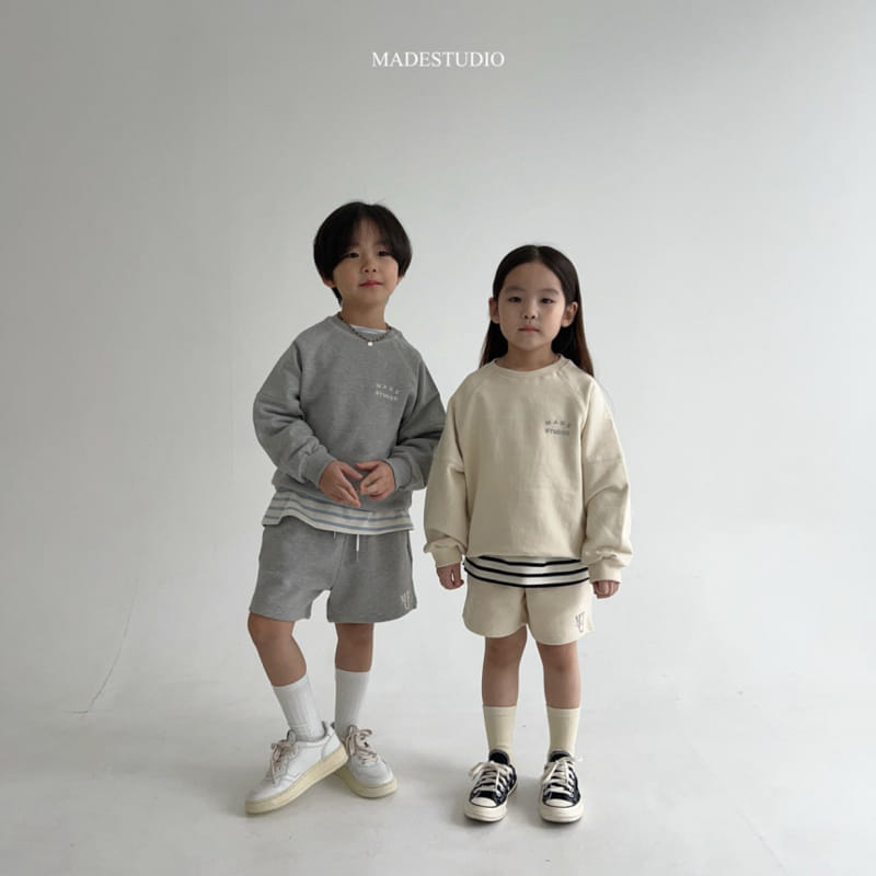 Made Studio - Korean Children Fashion - #prettylittlegirls - Stitch Sweatshirt - 9
