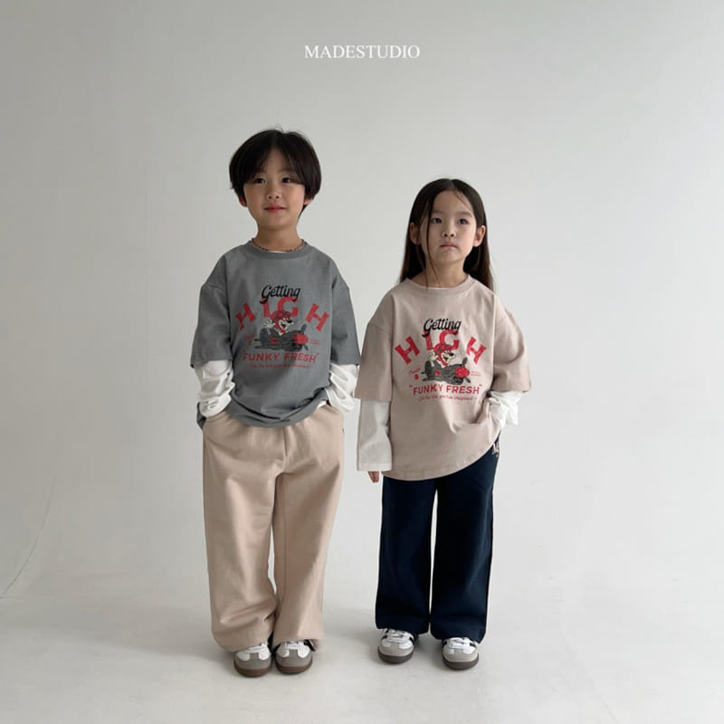 Made Studio - Korean Children Fashion - #todddlerfashion - Vintage Tee - 3