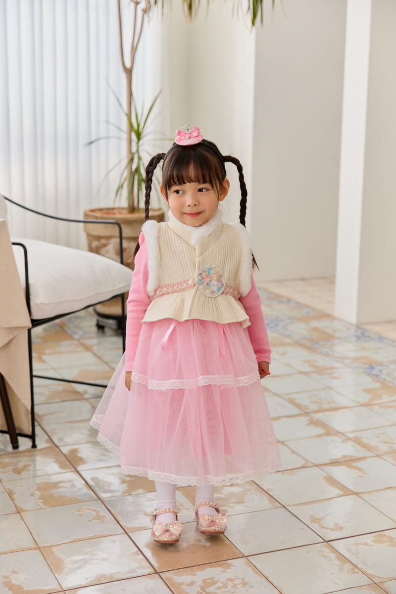 Mari An U - Korean Children Fashion - #Kfashion4kids - Queen HanboK Vest  - 3
