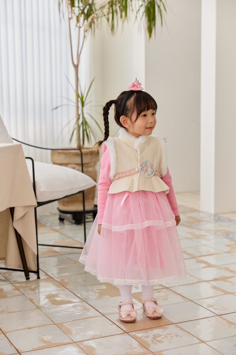 Mari An U - Korean Children Fashion - #Kfashion4kids - Queen HanboK Vest  - 4