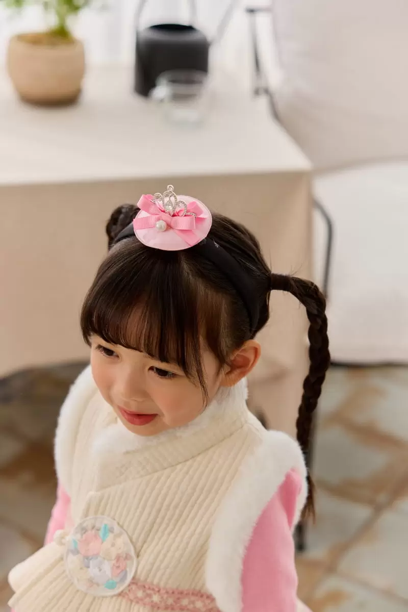 Mari An U - Korean Children Fashion - #stylishchildhood - Pearl Hair Band  - 9