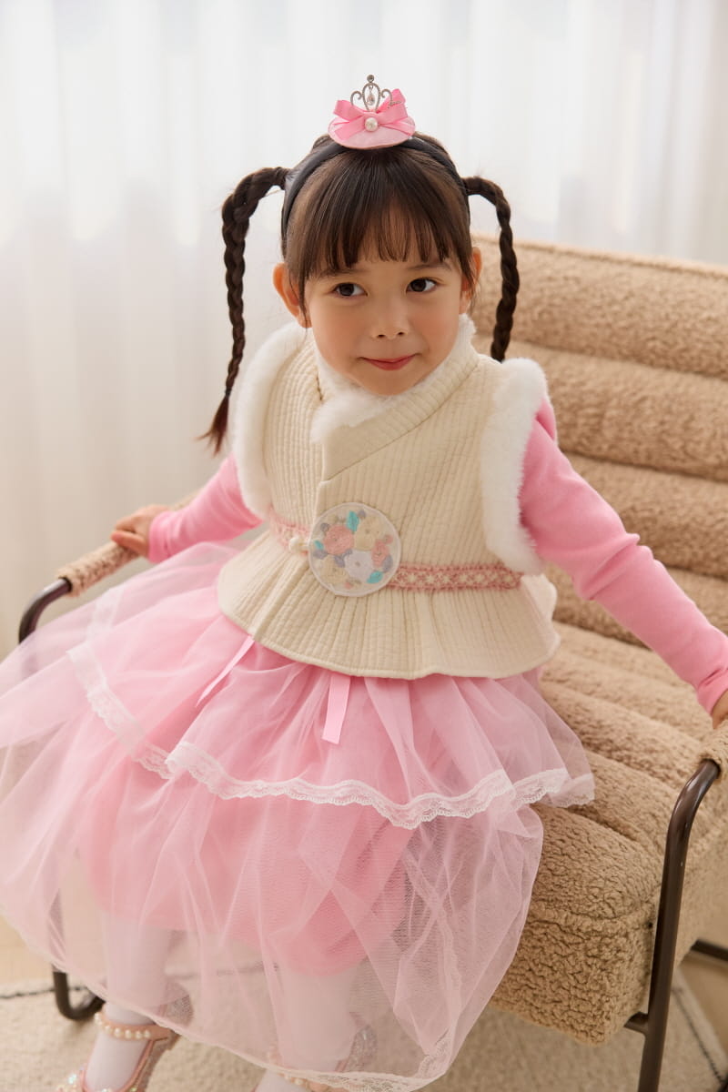Mari An U - Korean Children Fashion - #toddlerclothing - Queen HanboK Vest  - 9