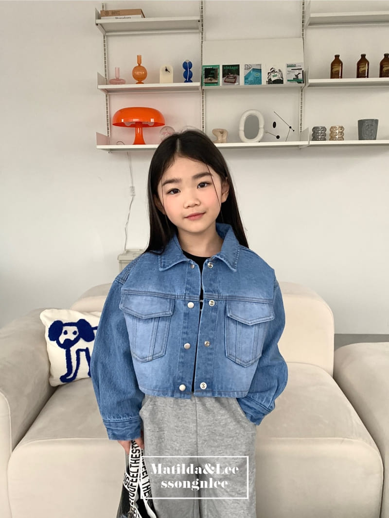 Matilda & Lee - Korean Children Fashion - #Kfashion4kids - Matilda Denim Jacket - 11