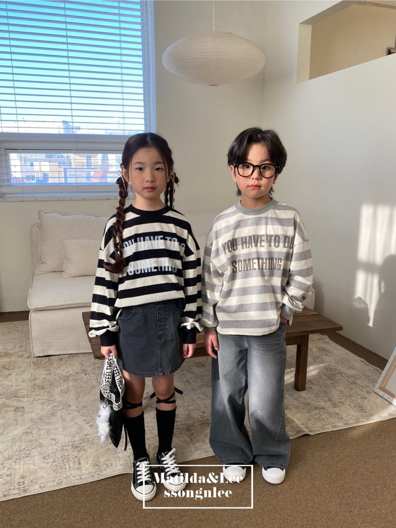 Matilda & Lee - Korean Children Fashion - #Kfashion4kids - Something ST Tee - 5