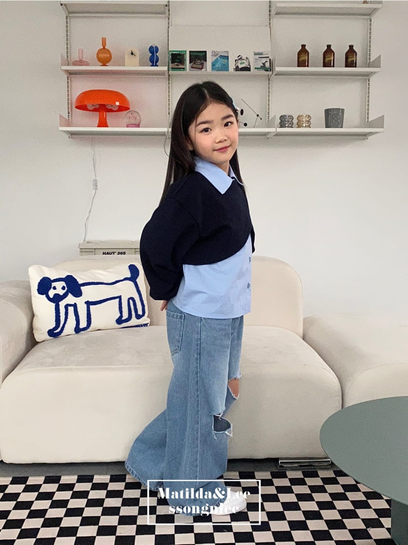 Matilda & Lee - Korean Children Fashion - #childofig - Layered Double Shirt - 10